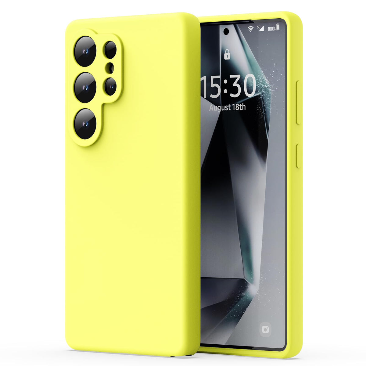 Silicone shockproof phone case for Samsung Galaxy S25 Ultra