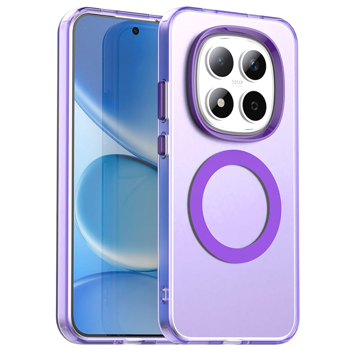 MagSafe frosted TPU phone case for Redmi Note 14 Pro 5G