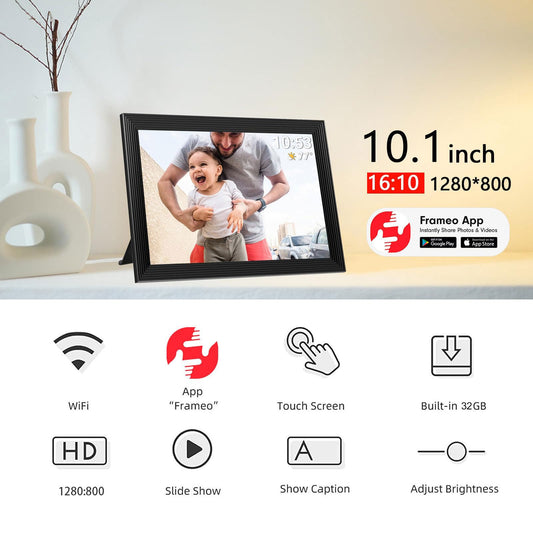 VEANXIN Frameo 10.1 Inch WiFi Digital Photo Frame-2