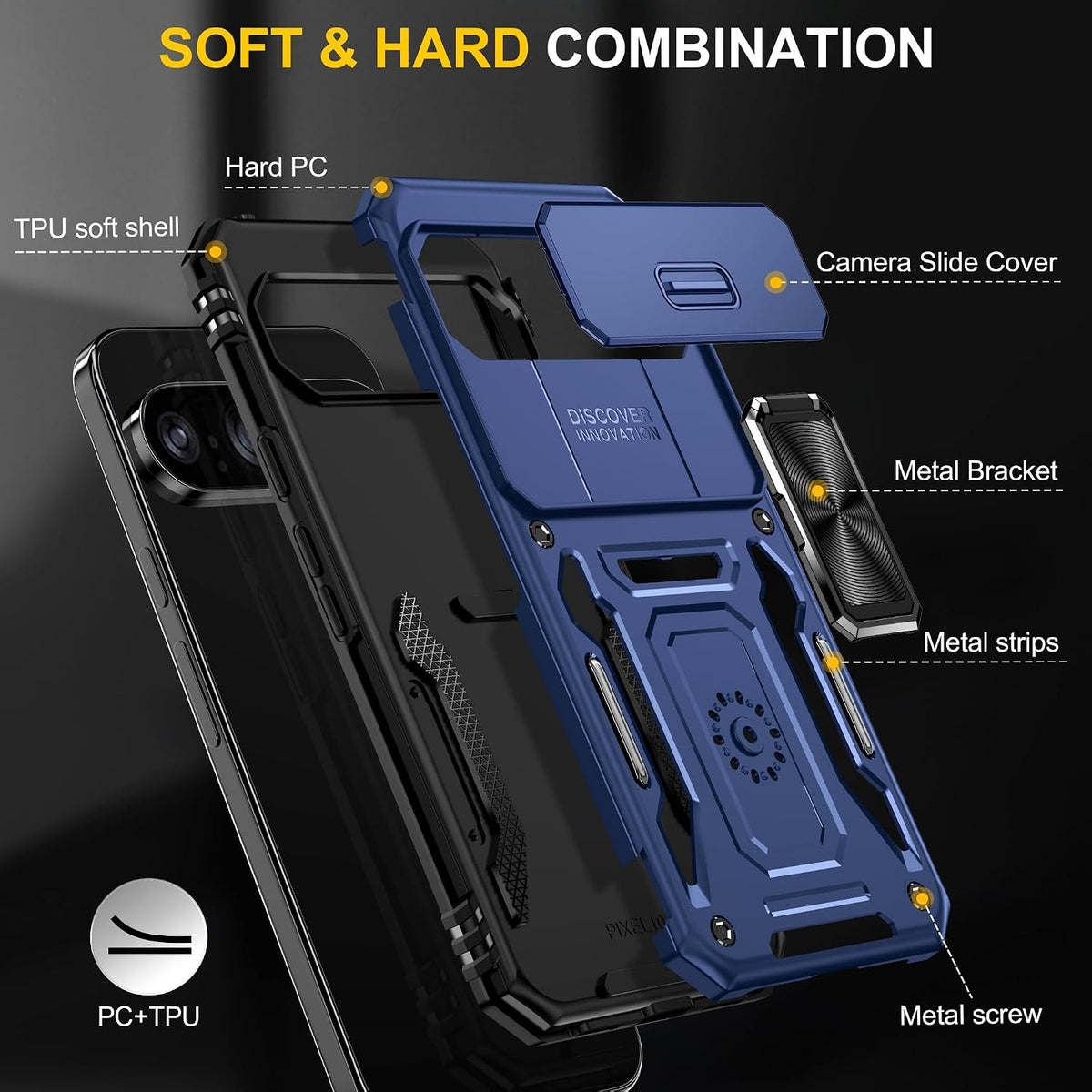 Shockproof phone case for Google Pixel 11 Pro XL