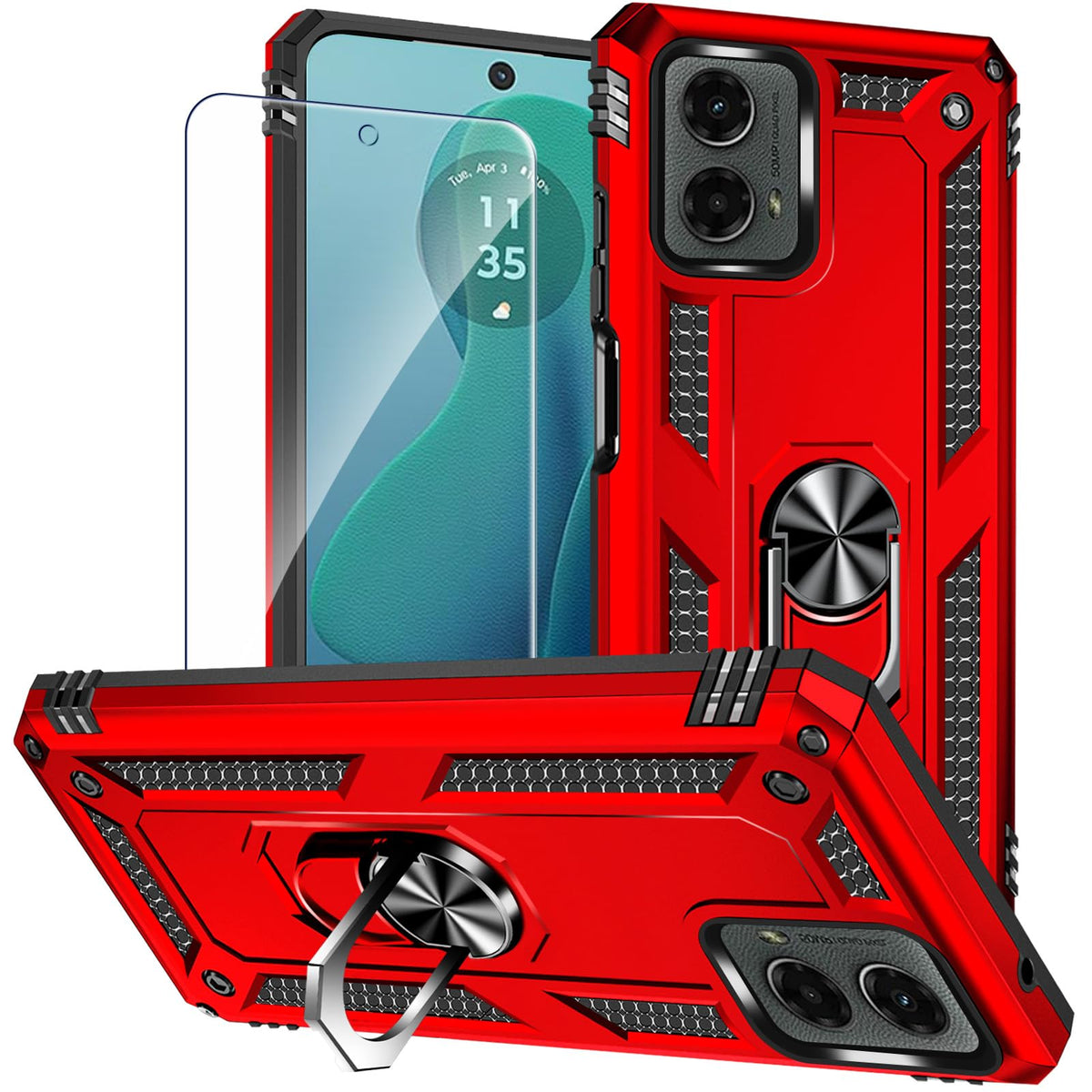 Shockproof phone case for Motorola Moto G 5G 2024 with screen protect