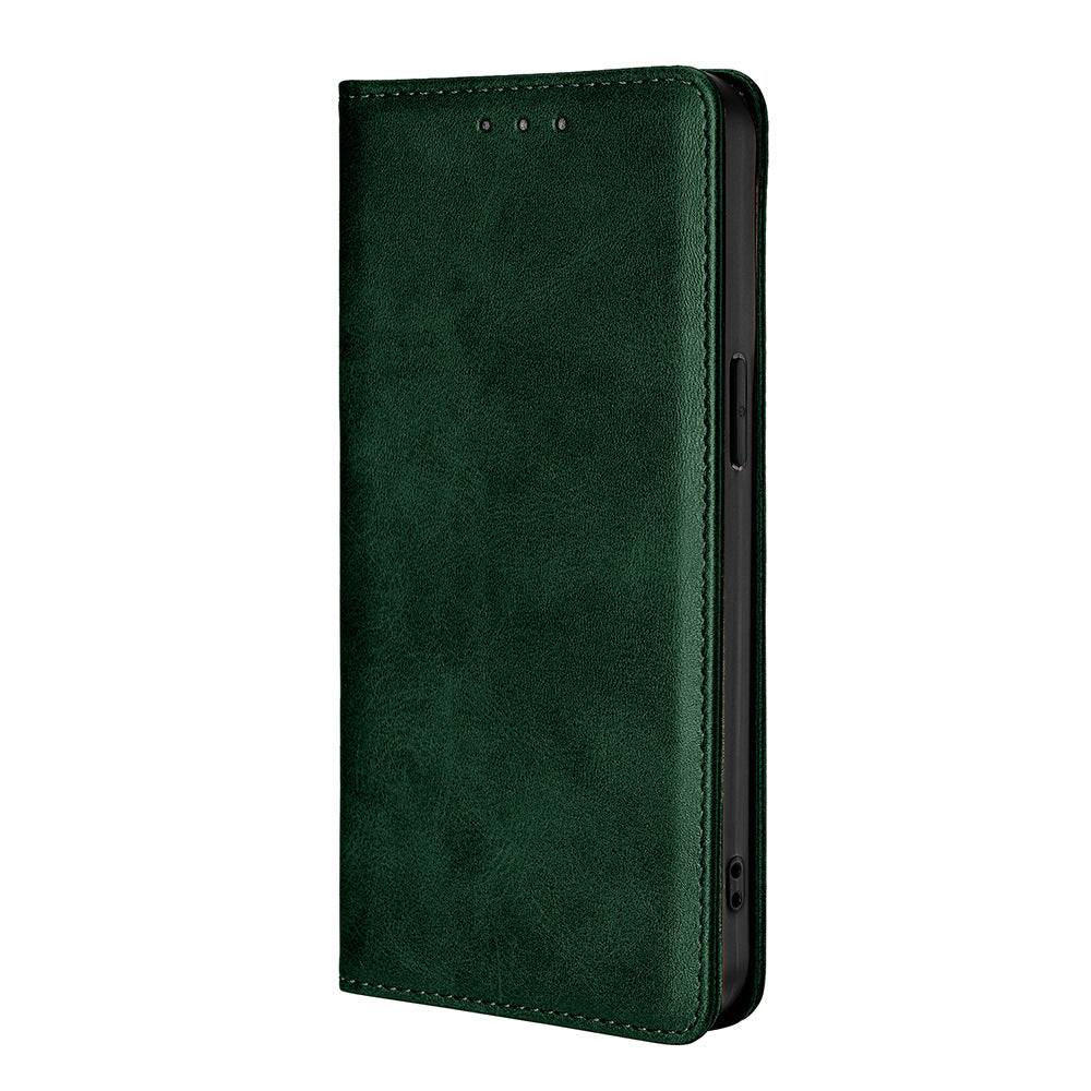 PU+TPU strong magnetic card holder leather phone case for Samsung Galaxy S26