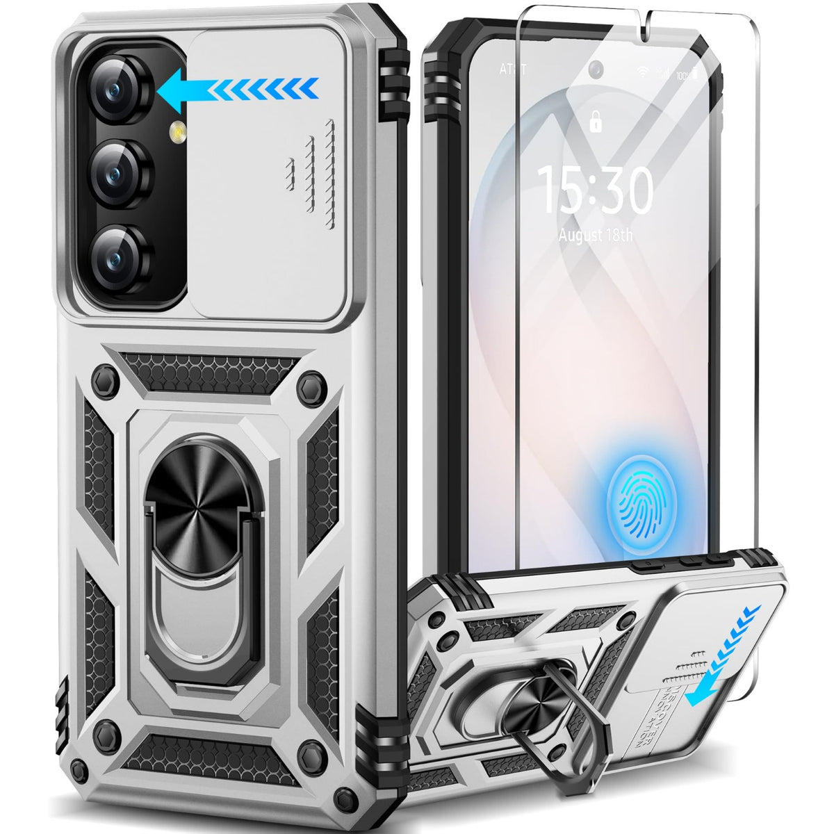 360¡ã Rotating Stand Shockproof phone case for Samsung Galaxy S26 With