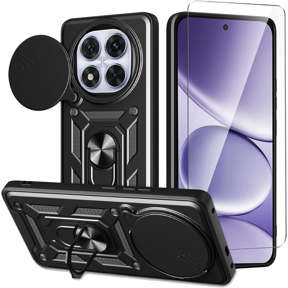 TPU+PC shockproof phone case for Redmi Note 15 Pro 5G with screen pro