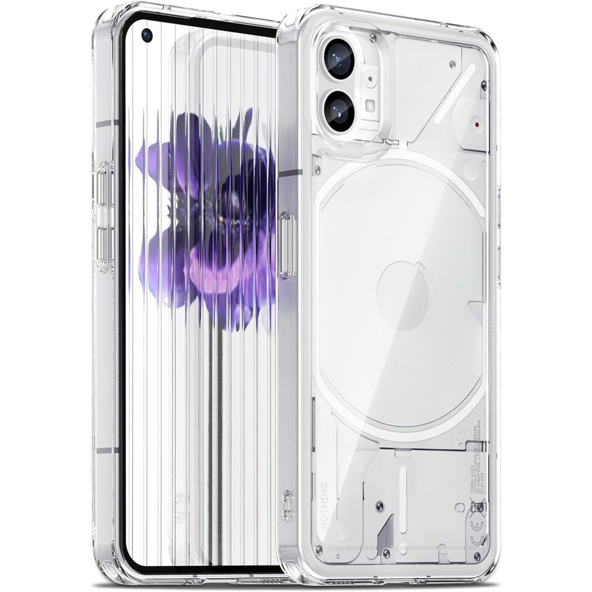 Military-grade shockproof phone case for Nothing Phone 1