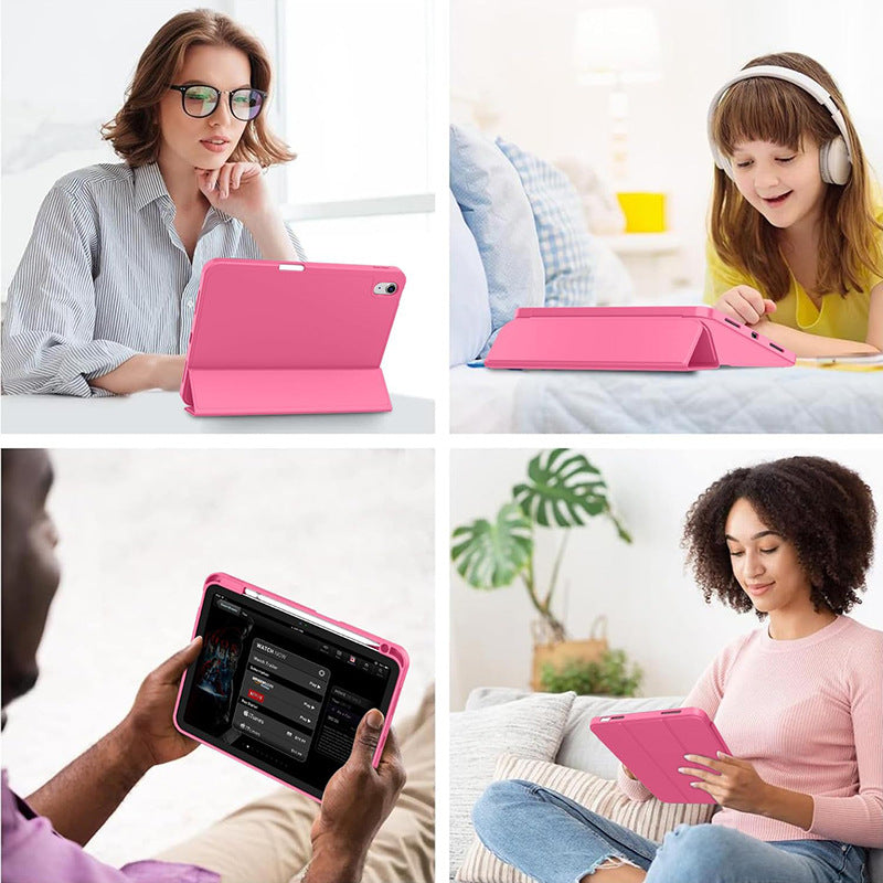 10.9/11-inch iPad A16 10th Gen Tri-fold Smart Case with Pen Slot TPU