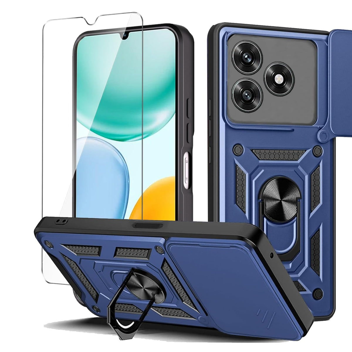 TPU+PC shockproof phone case for Redmi Note 15 Pro 5G with screen pro