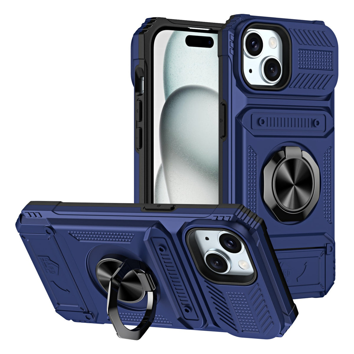 Magnetic hidden  Card Holder phone case for iPhone 17 Pro Max