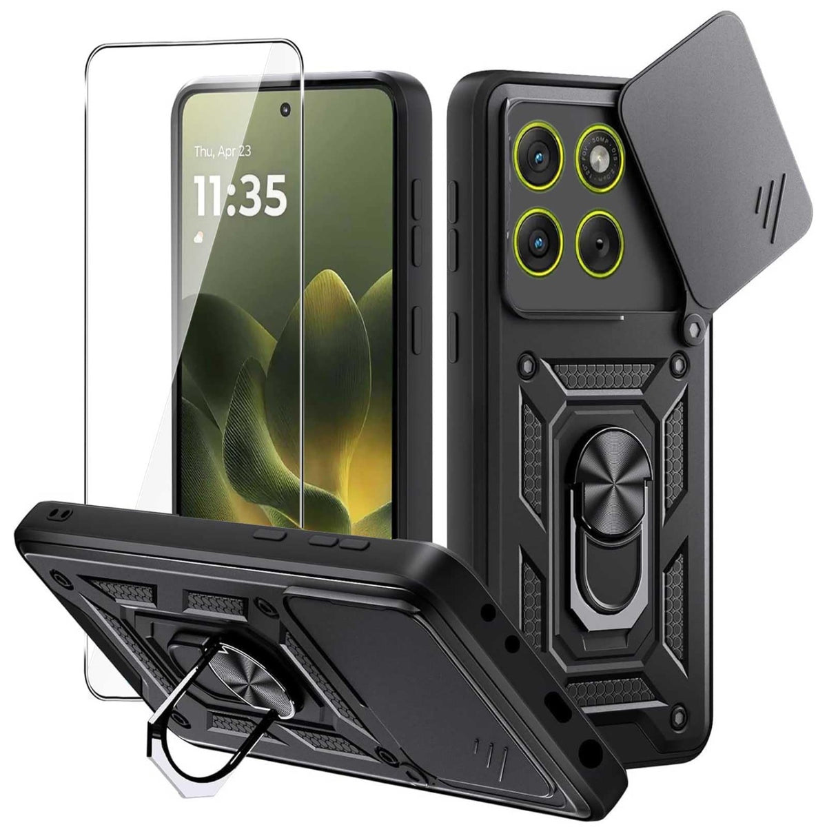 TPU+PC shockproof phone case for Redmi Note 15 Pro 5G with screen pro