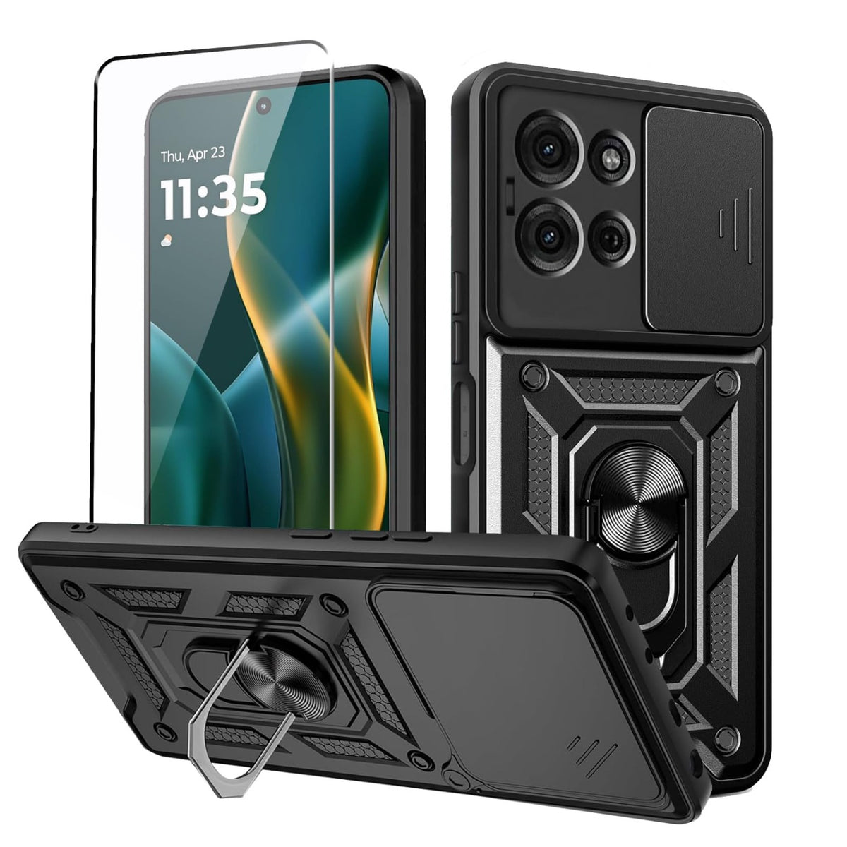 TPU+PC shockproof phone case for Redmi Note 15 Pro 5G with screen pro