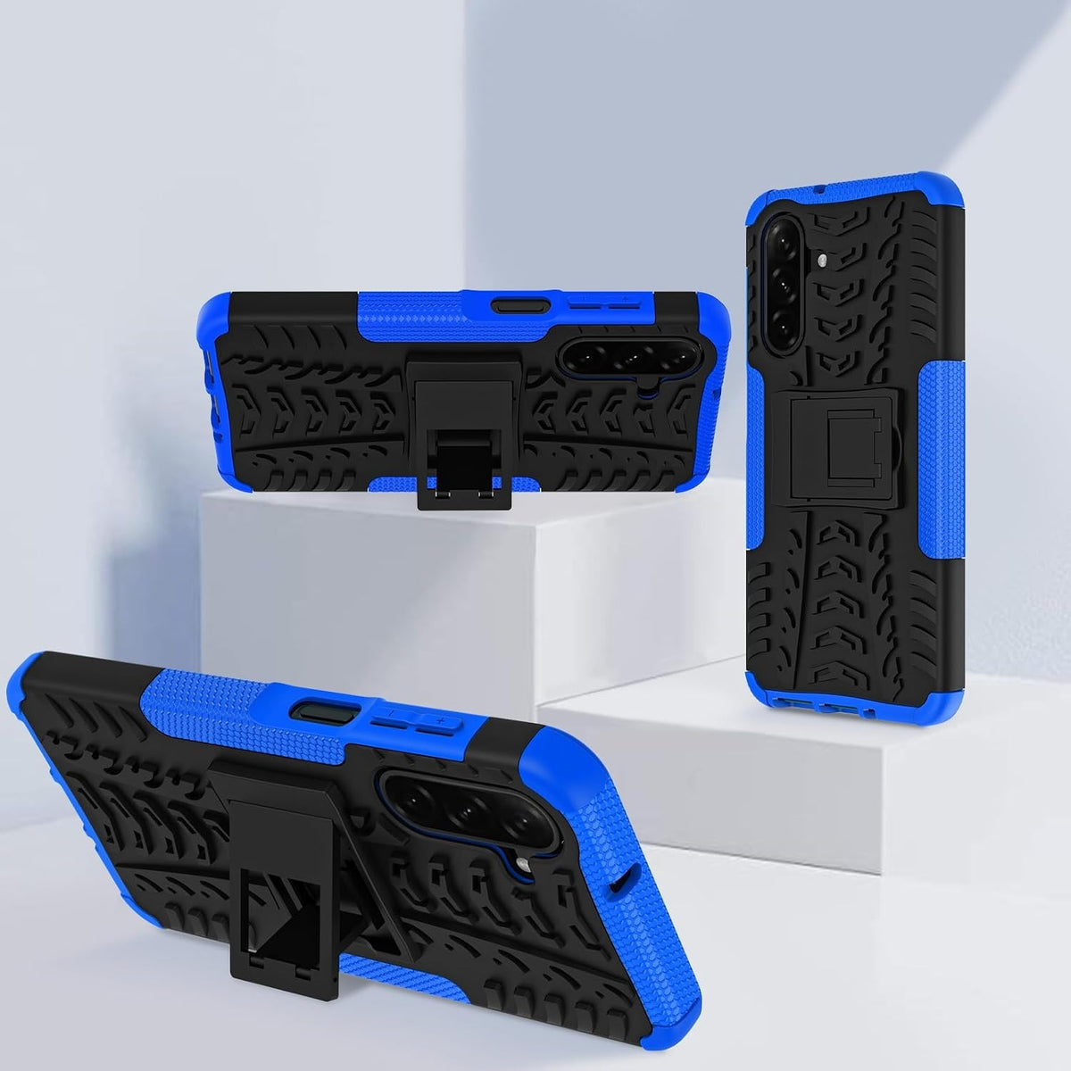 Shockproof phone case for Samsung Galaxy A17 5G/A26 5G, includes 2 screen protectors.