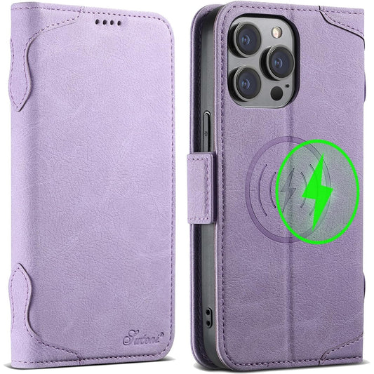 Magnetic PU TPU  Phone Case iPhone 15 Pro Max | MagSafe Shockproof