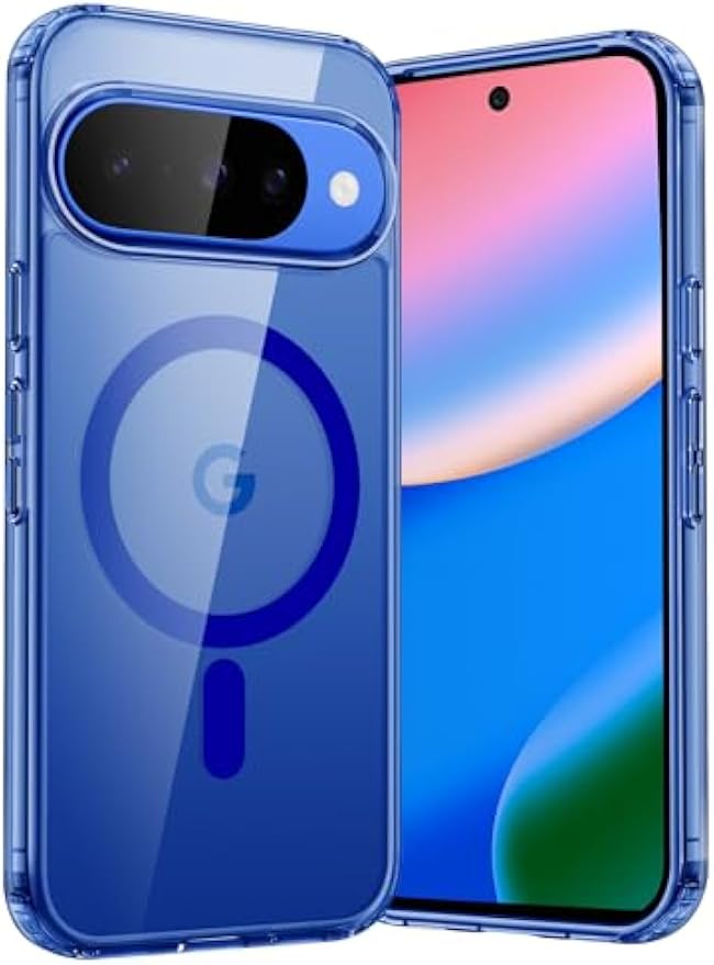 Magnetic shockproof phone case for Google Pixel 10/10 Pro, compatible with MagSafe