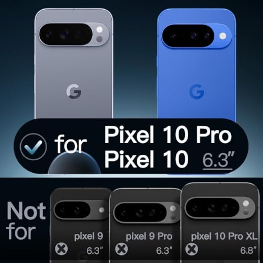 Magnetic shockproof phone case for Google Pixel 10/10 Pro, compatible with MagSafe