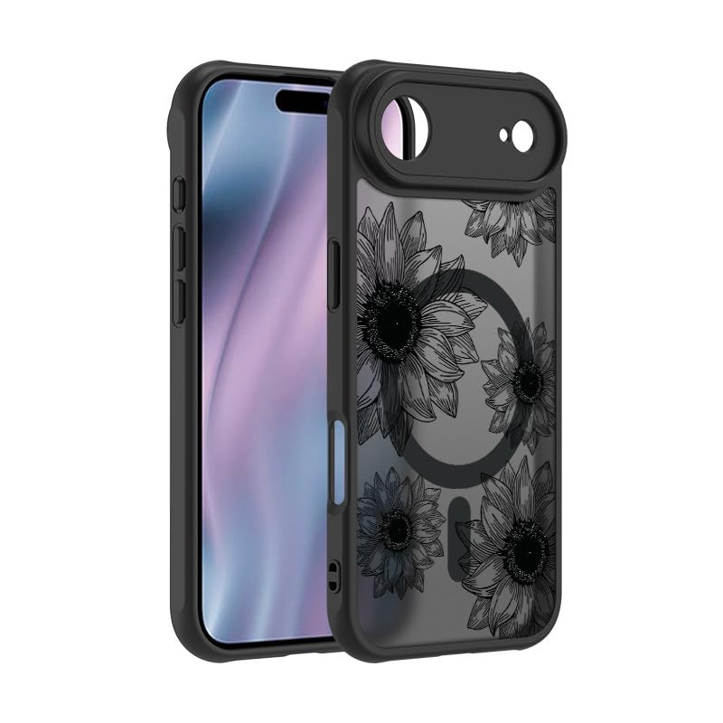 TPU shockproof magnetic phone case for iPhone 16
