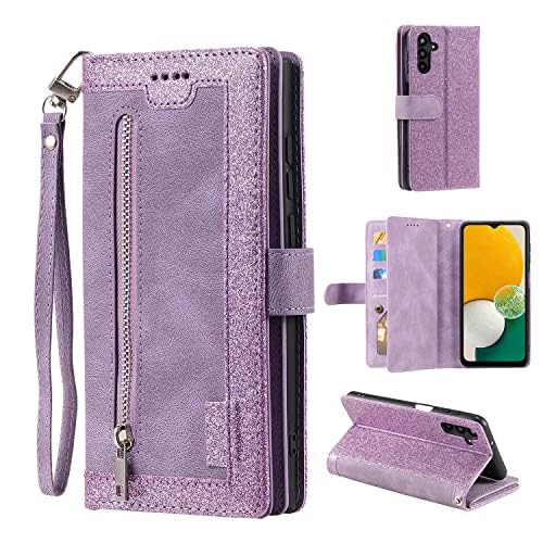 Wallet-style leather phone case for Samsung Galaxy S26 Ultra, retro style