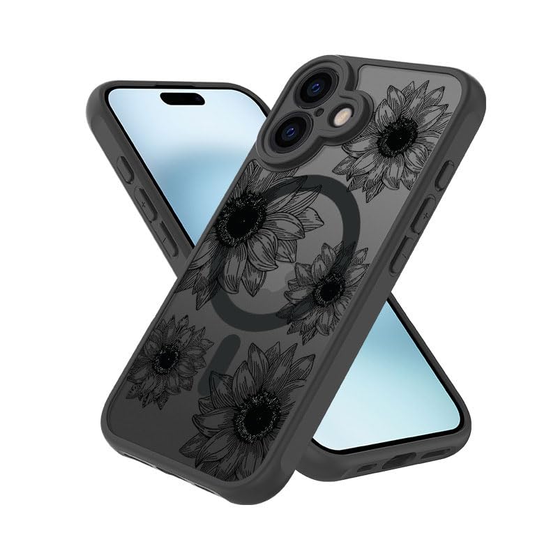 TPU shockproof magnetic phone case for iPhone 16