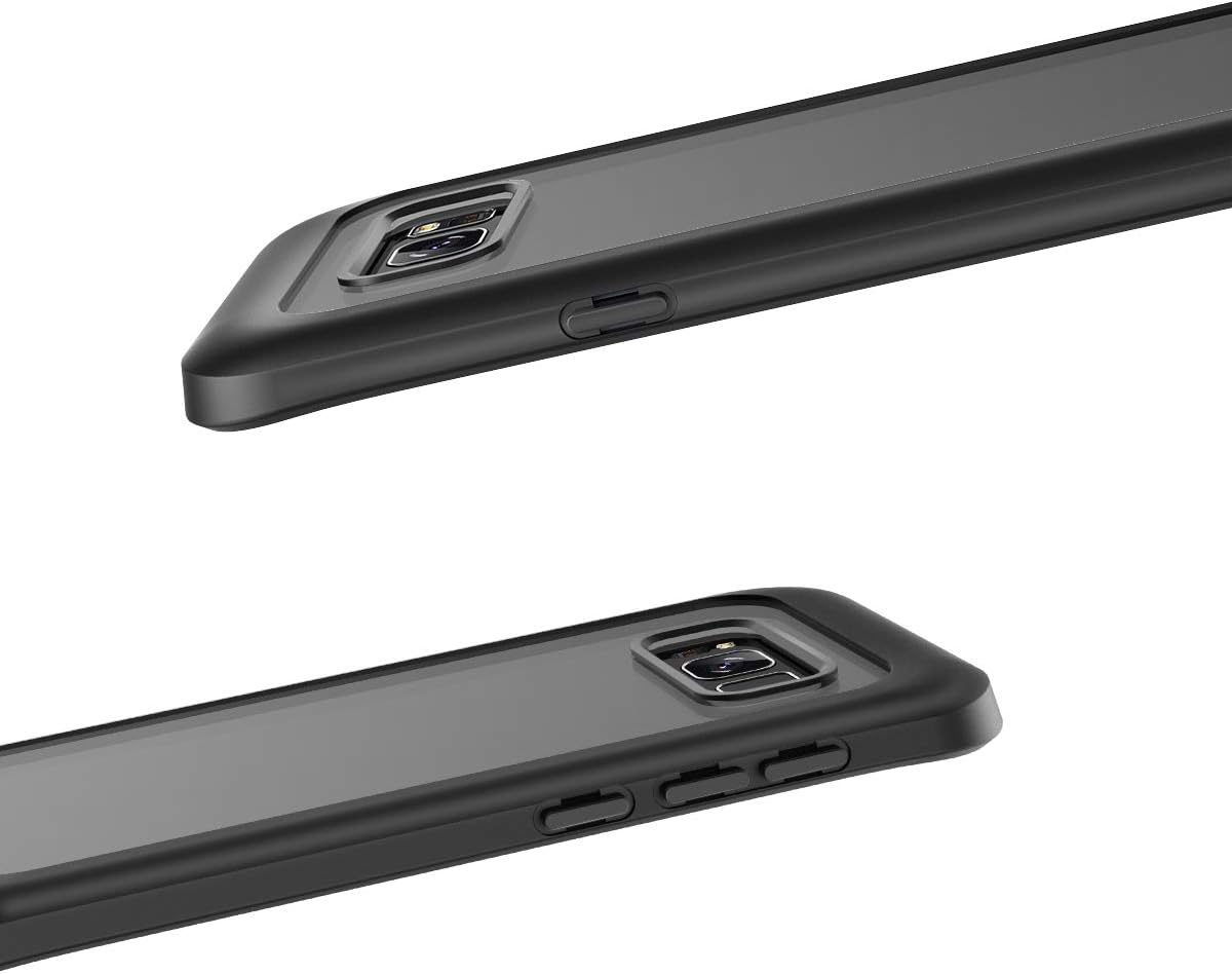 Full-coverage clear phone case for Samsung Galaxy S8 Plus