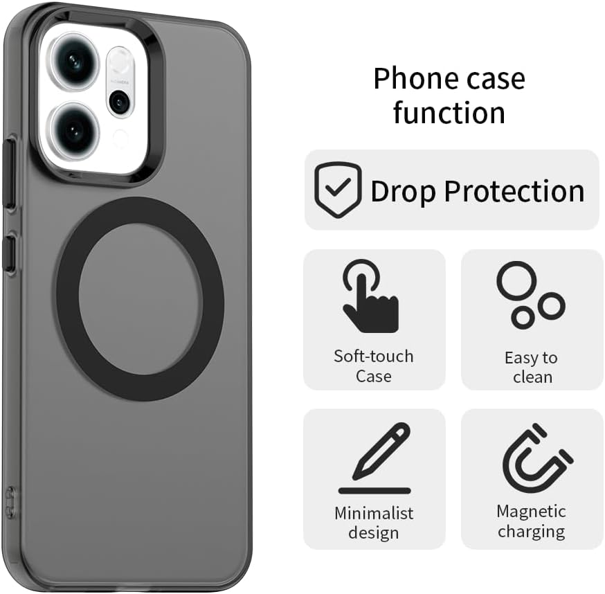 MagSafe shockproof phone case  Oppo Reno 14F 5G