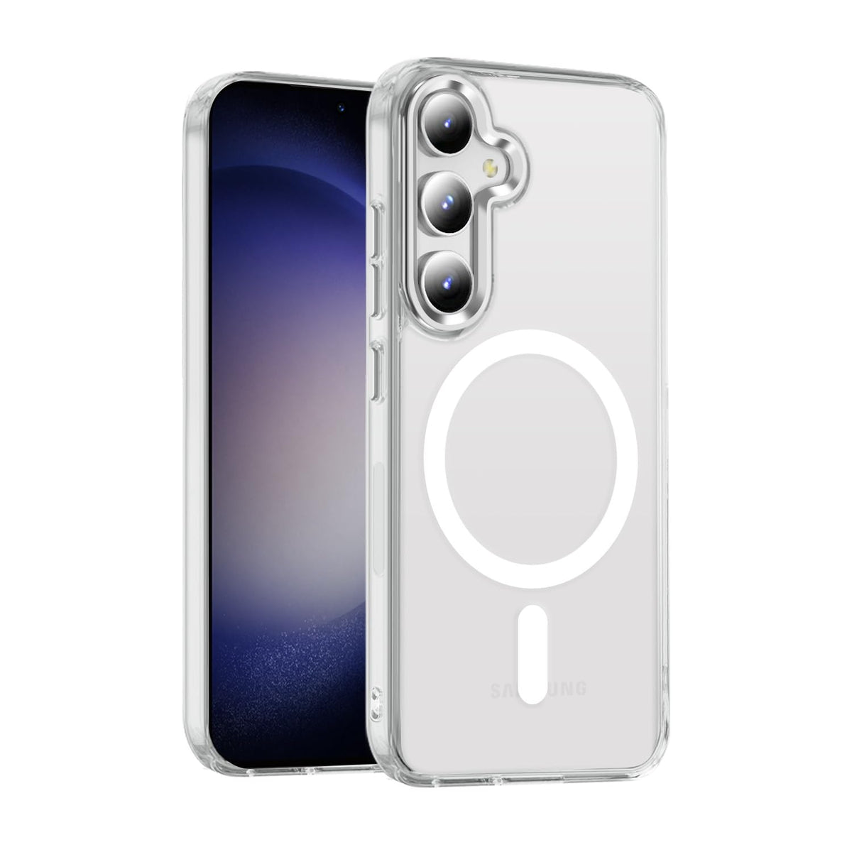 MagSafe Clear Shockproof Case for Samsung Galaxy S25 FE | Free Shipping