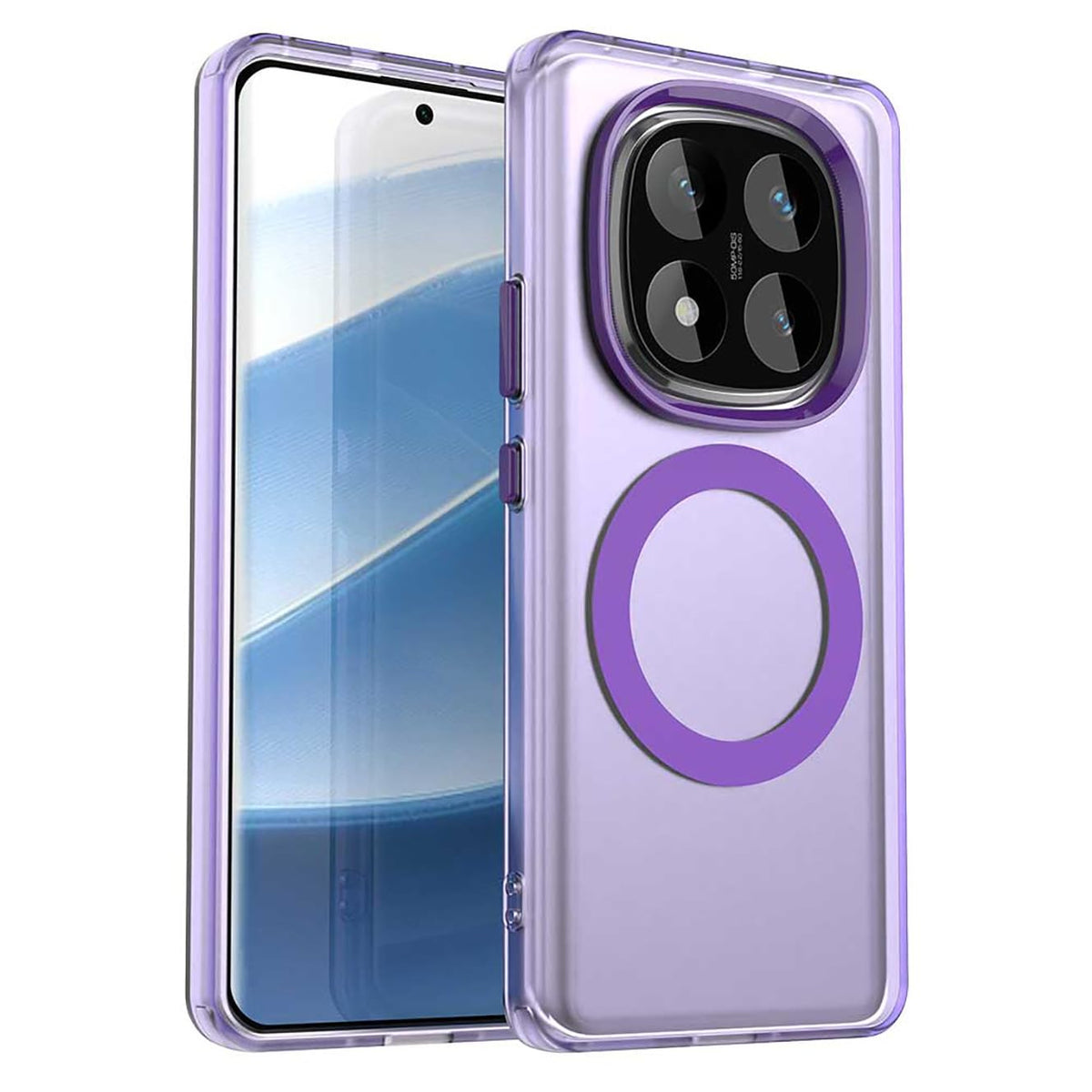 MagSafe frosted TPU phone case for Redmi Note 14 Pro 5G
