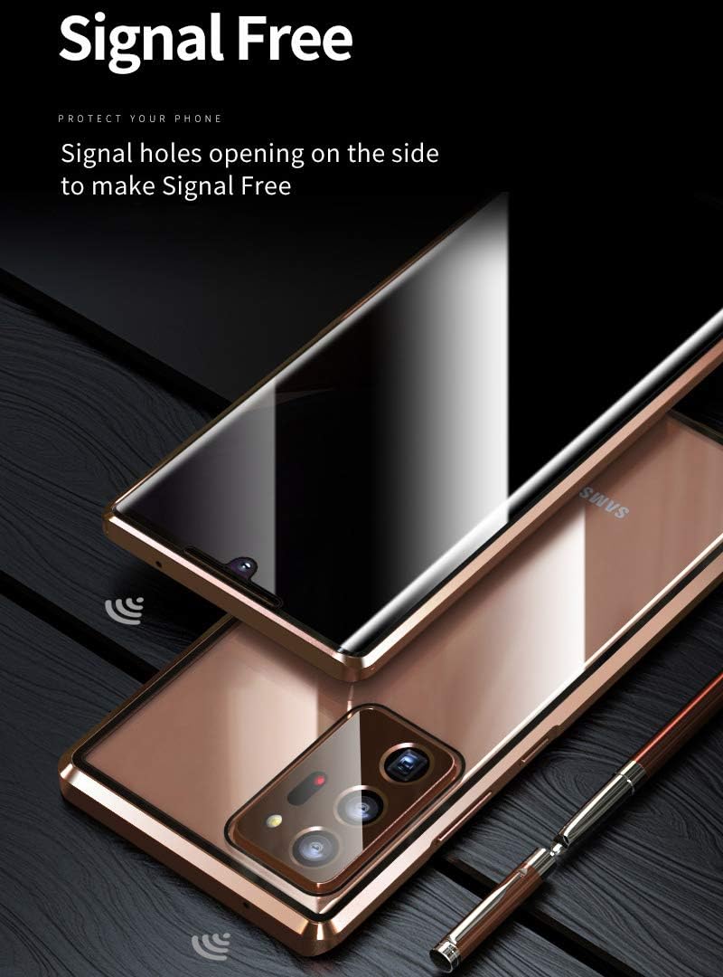 Shockproof and privacy-protecting phone case for Samsung Galaxy S22 Ultra
