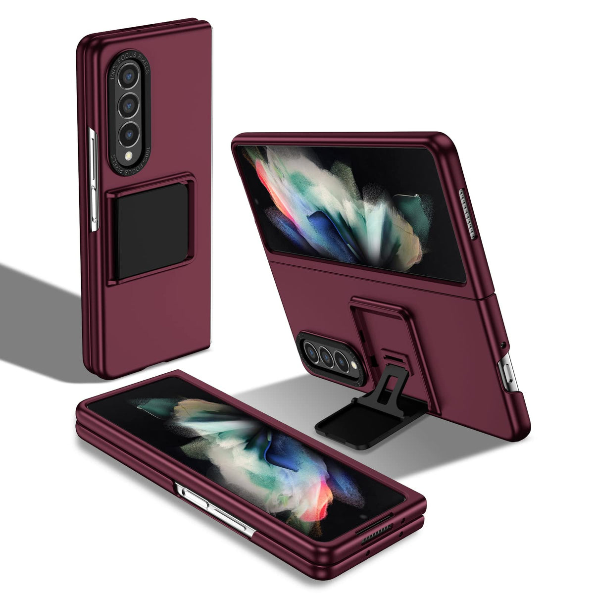 Soft TPU stand phone case for Samsung Galaxy Z Fold 3 5G