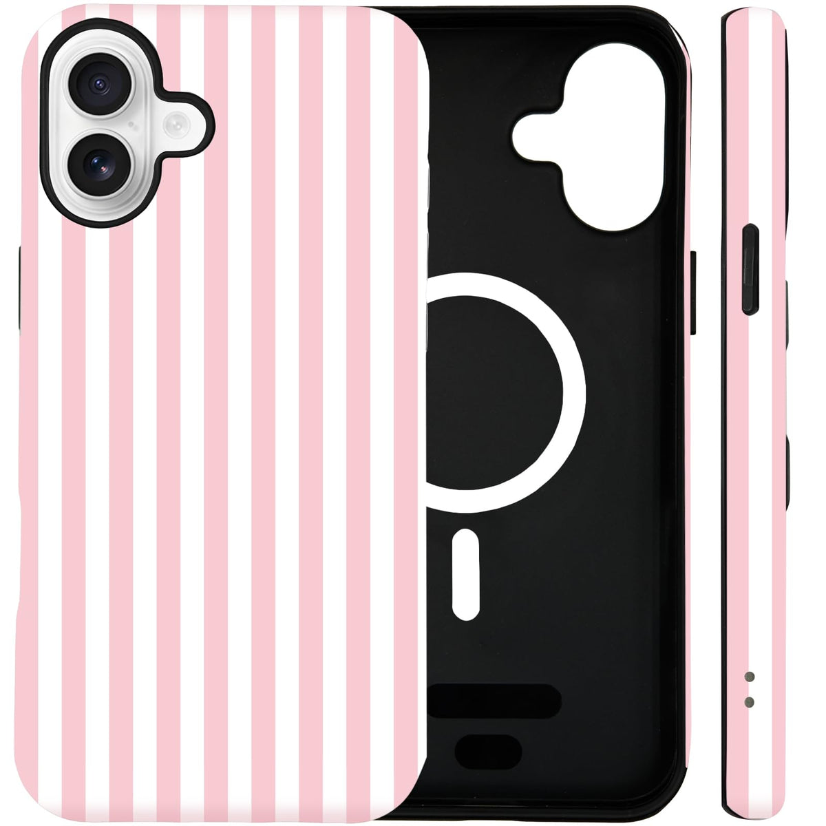 MagSafe (hard PC + silicone) compatible phone case for iPhone 17