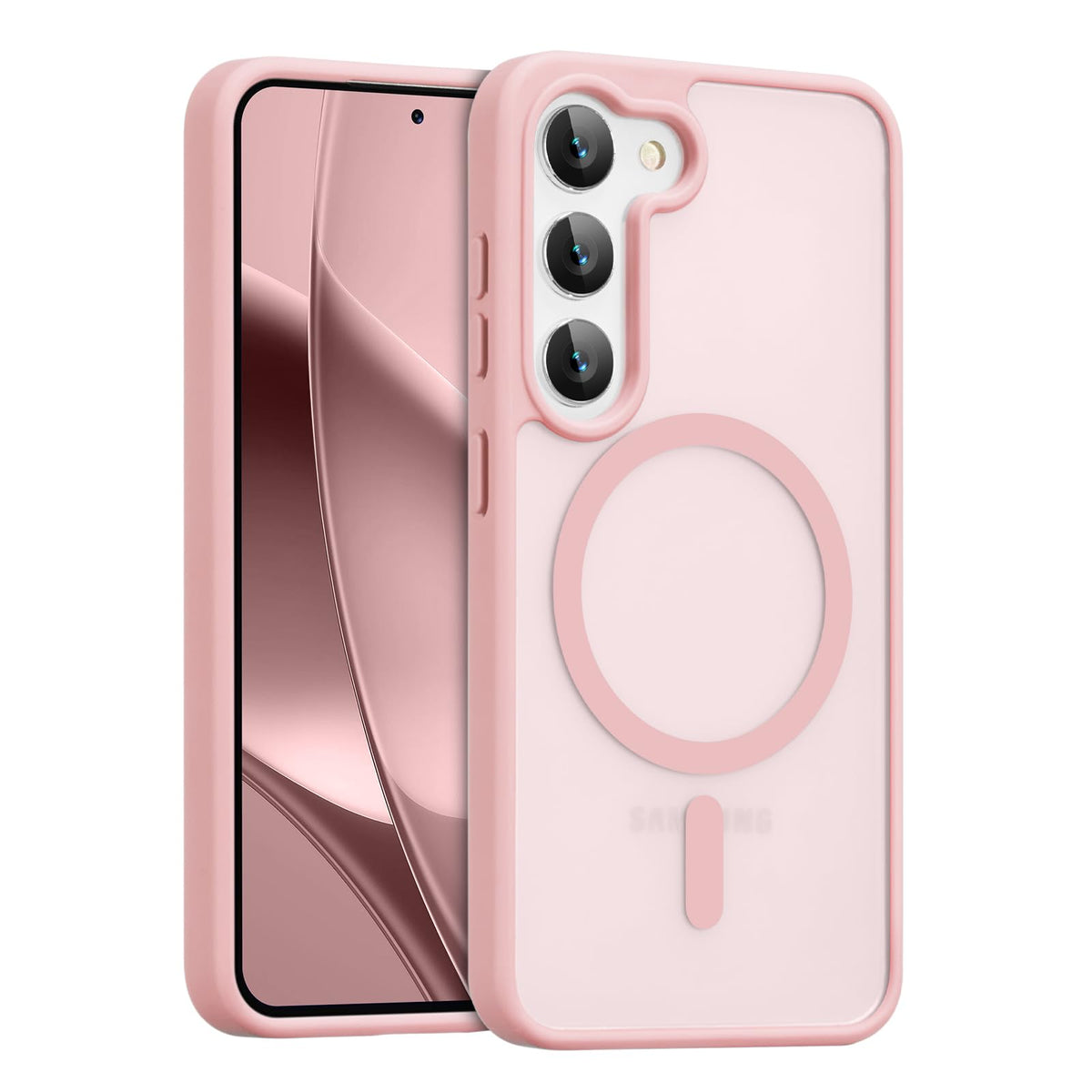 Shockproof phone case for Samsung Galaxy S24/S25, compatible with Magsafe