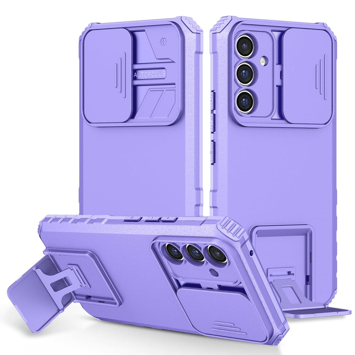TPU+PC phone case with sliding camera holder for Samsung Galaxy A54 5G