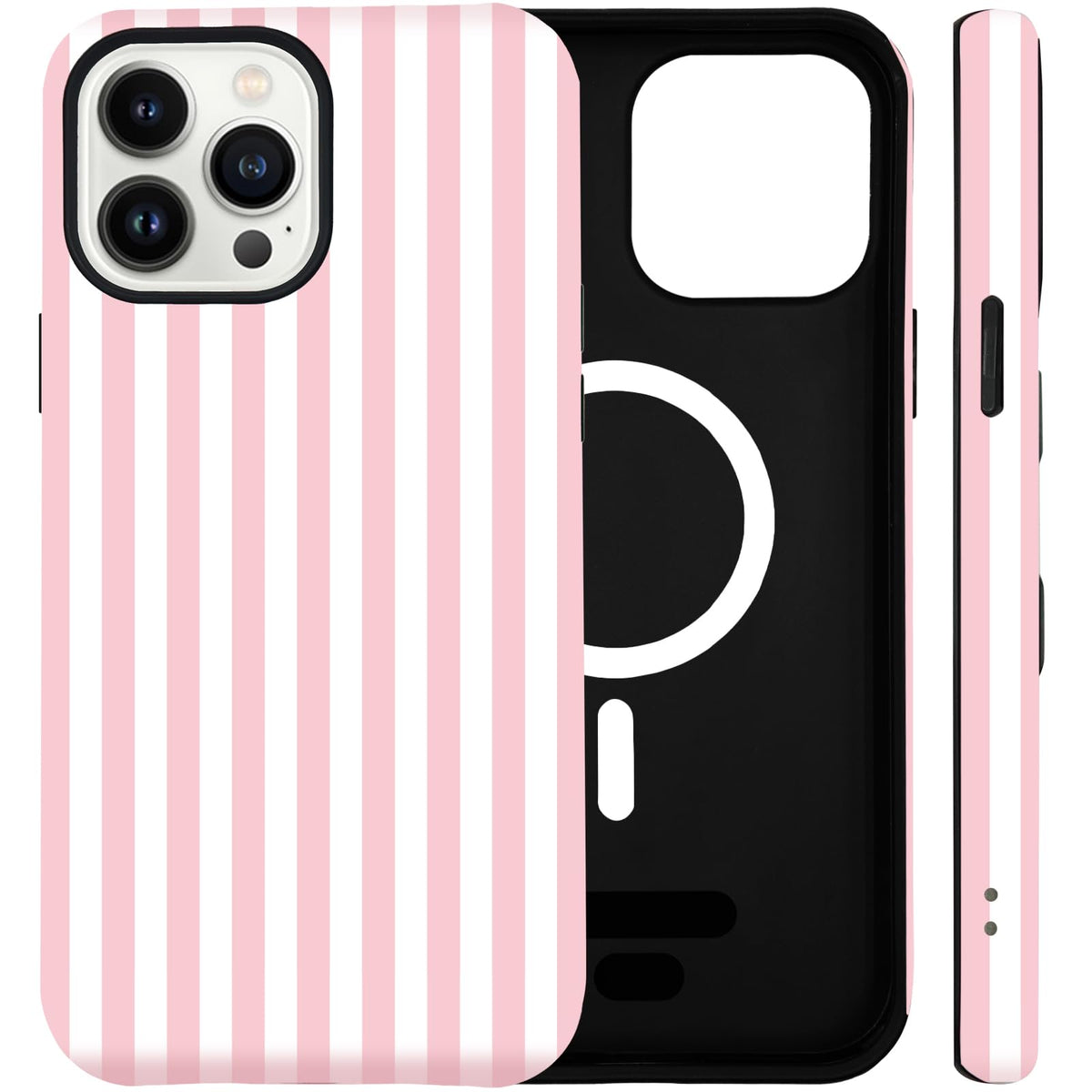 MagSafe (hard PC + silicone) compatible phone case for iPhone 17