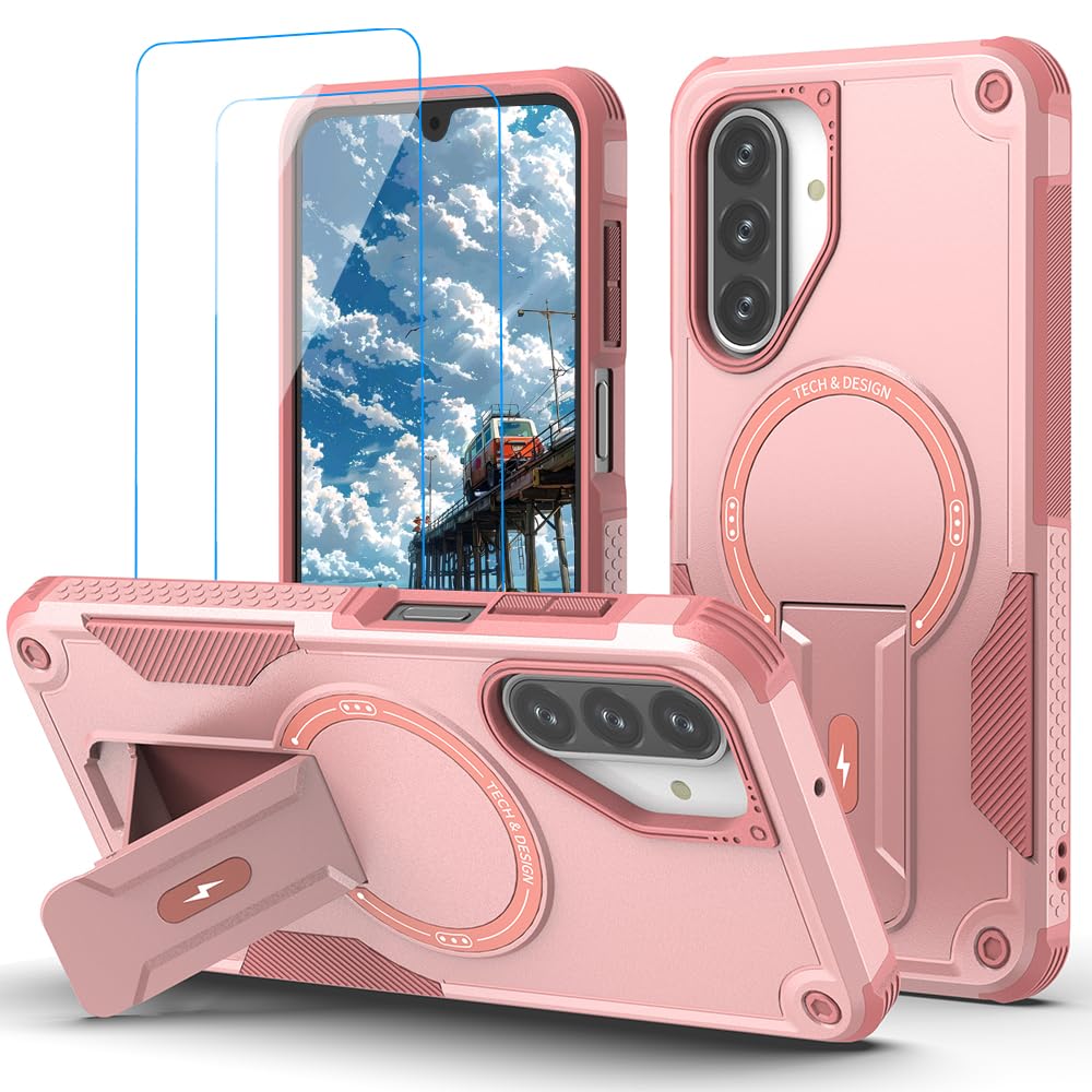 TPU+PC shockproof phone case stand for Galaxy A17/A26-5G