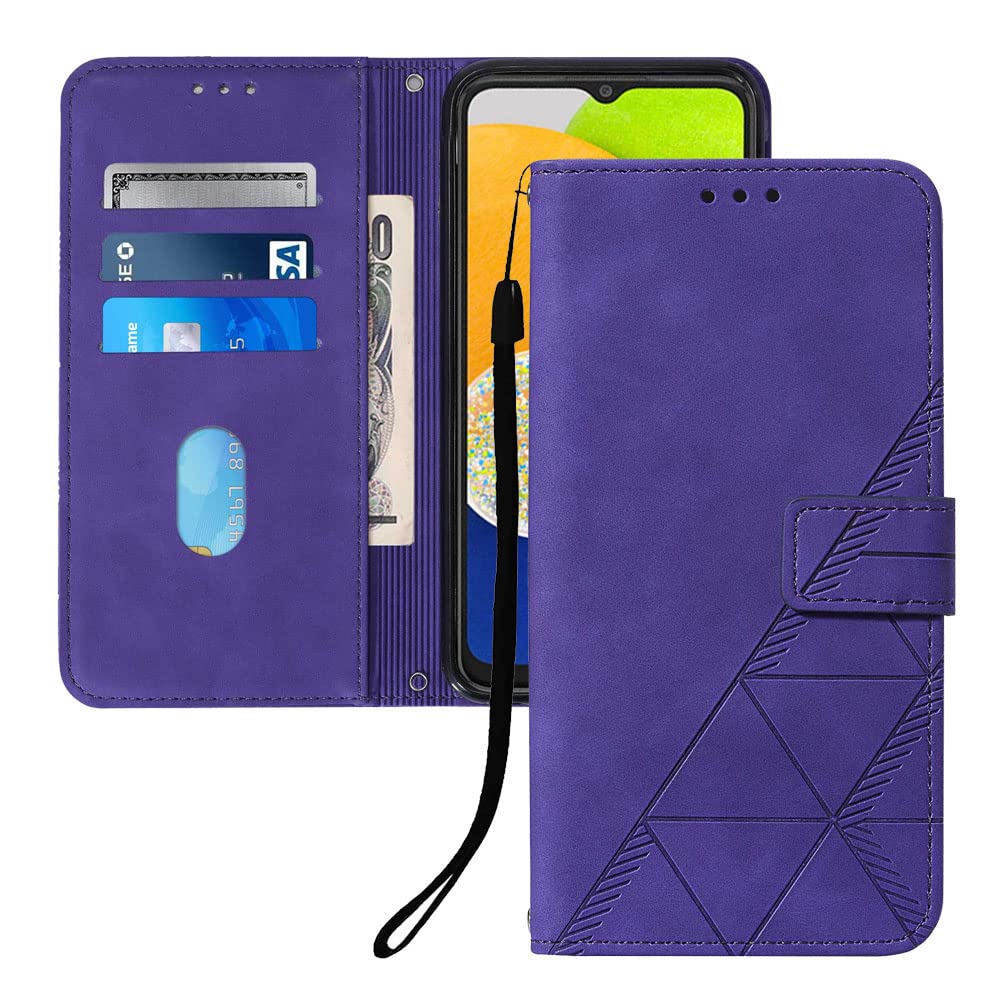 Flip-style faux leather wallet/phone case for Xiaomi Redmi A3
