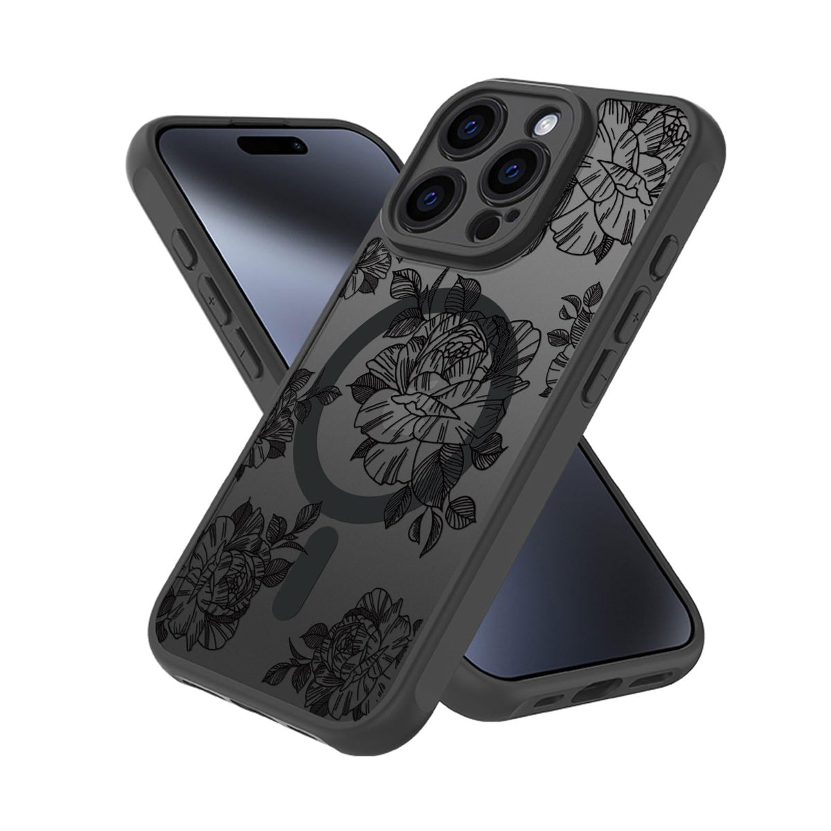 TPU shockproof magnetic phone case for iPhone 16