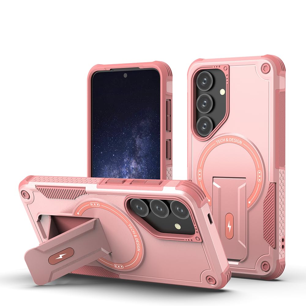 MagSafe Magnetic Phone Case for Samsung Galaxy S25, Military Grade Sh