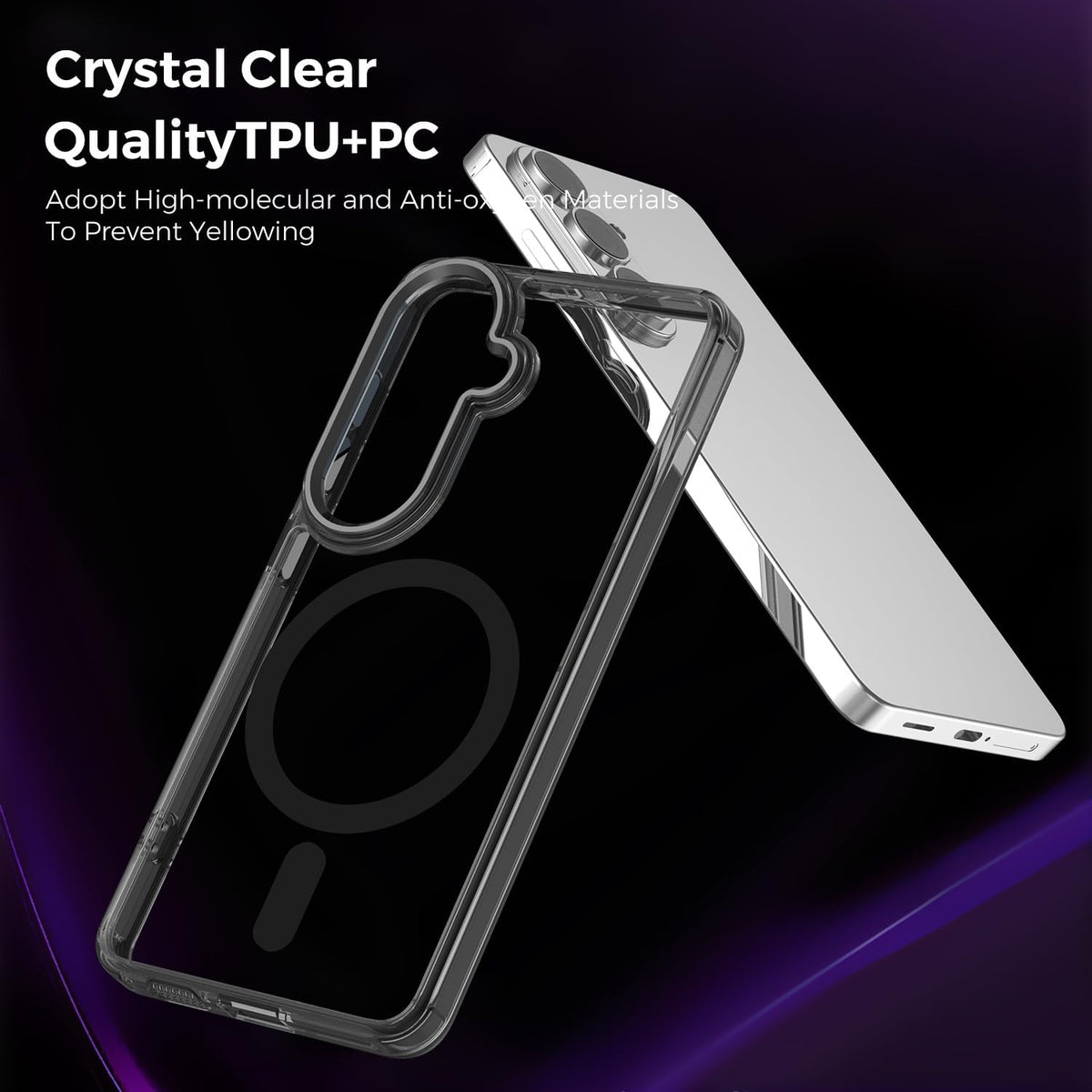 TPU+PC MagSafe phone case for Samsung Galaxy S26