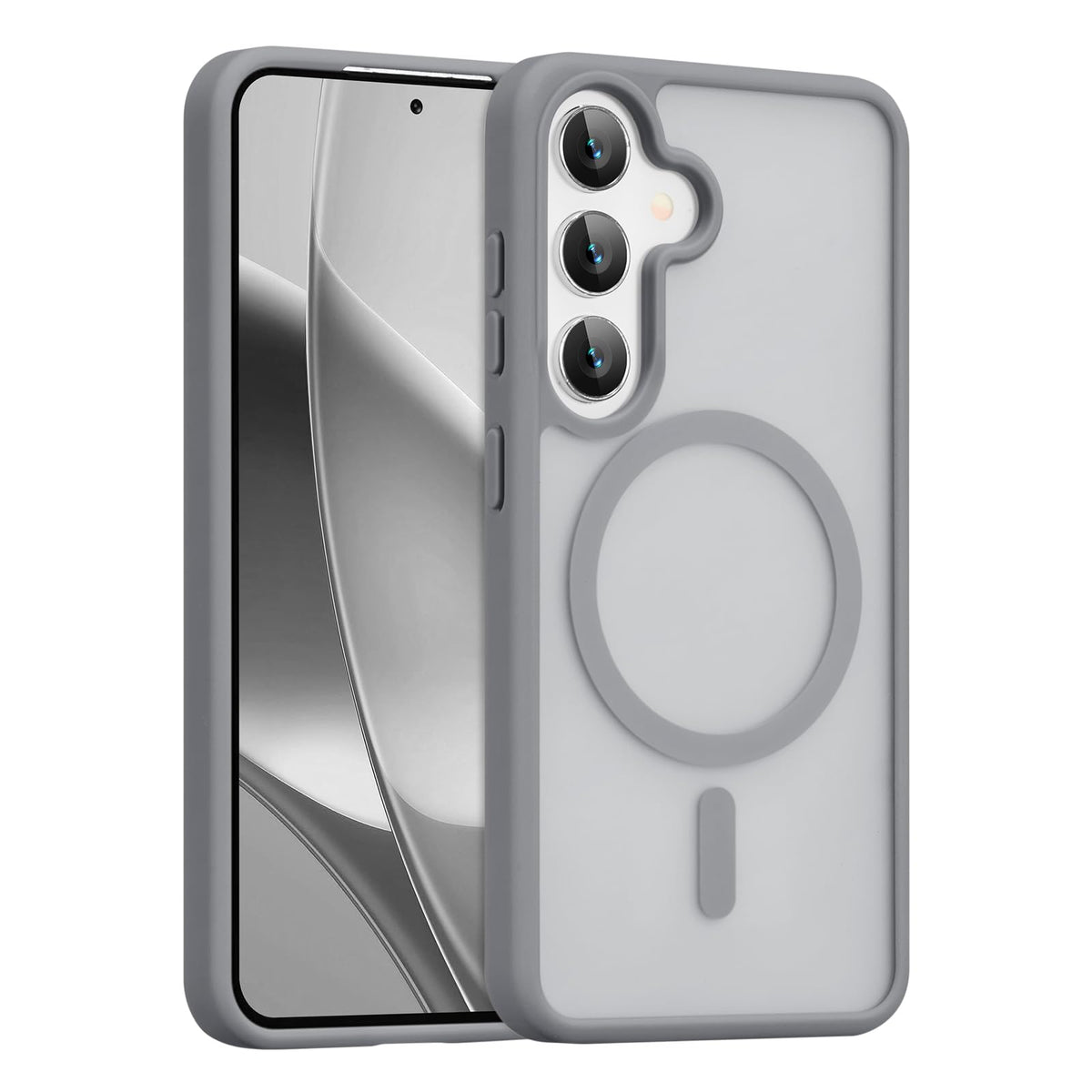 Shockproof phone case for Samsung Galaxy S24/S25, compatible with Magsafe