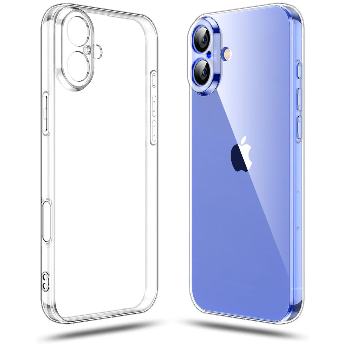 Shockproof anti-yellowing, transparent TPU phone case for iPhone 17 Pro Max