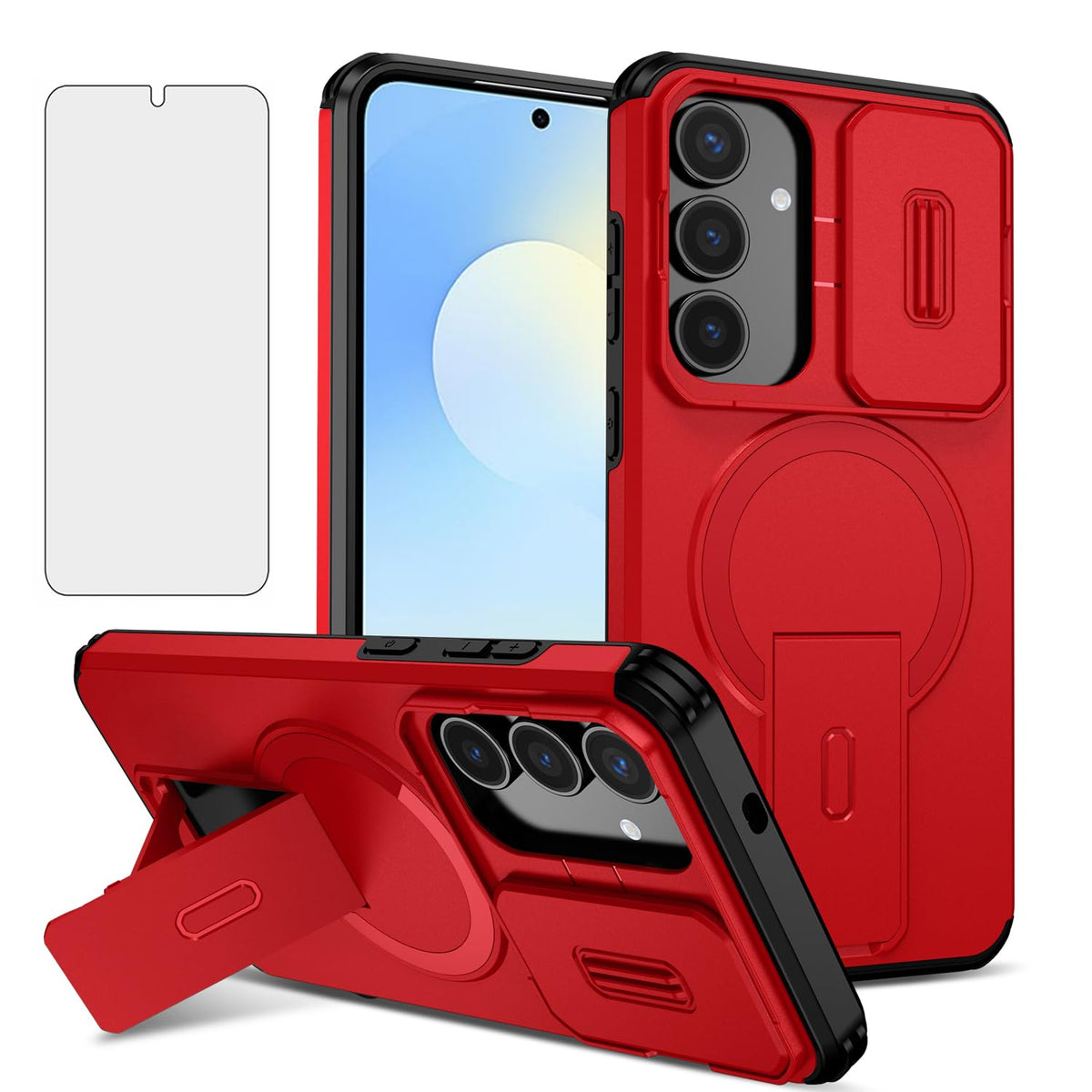 Phone cases for Samsung Galaxy S24 Plus/S25 Plus, MagSafe compatible