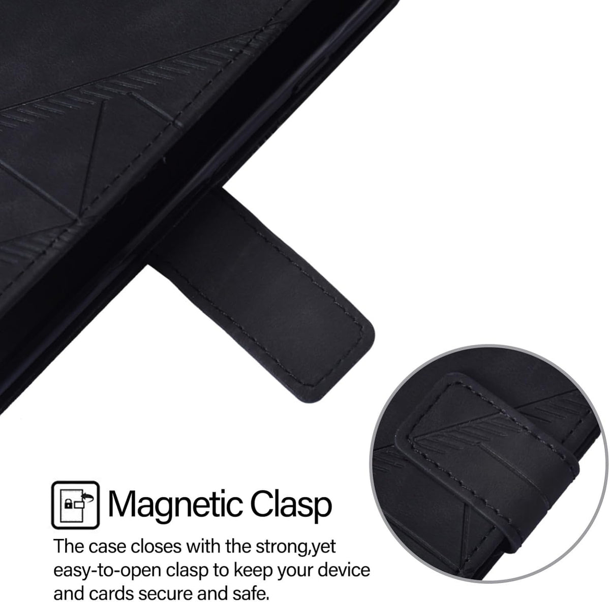 Faux PU leather business flip phone case for Xiaomi Redmi A5 4G