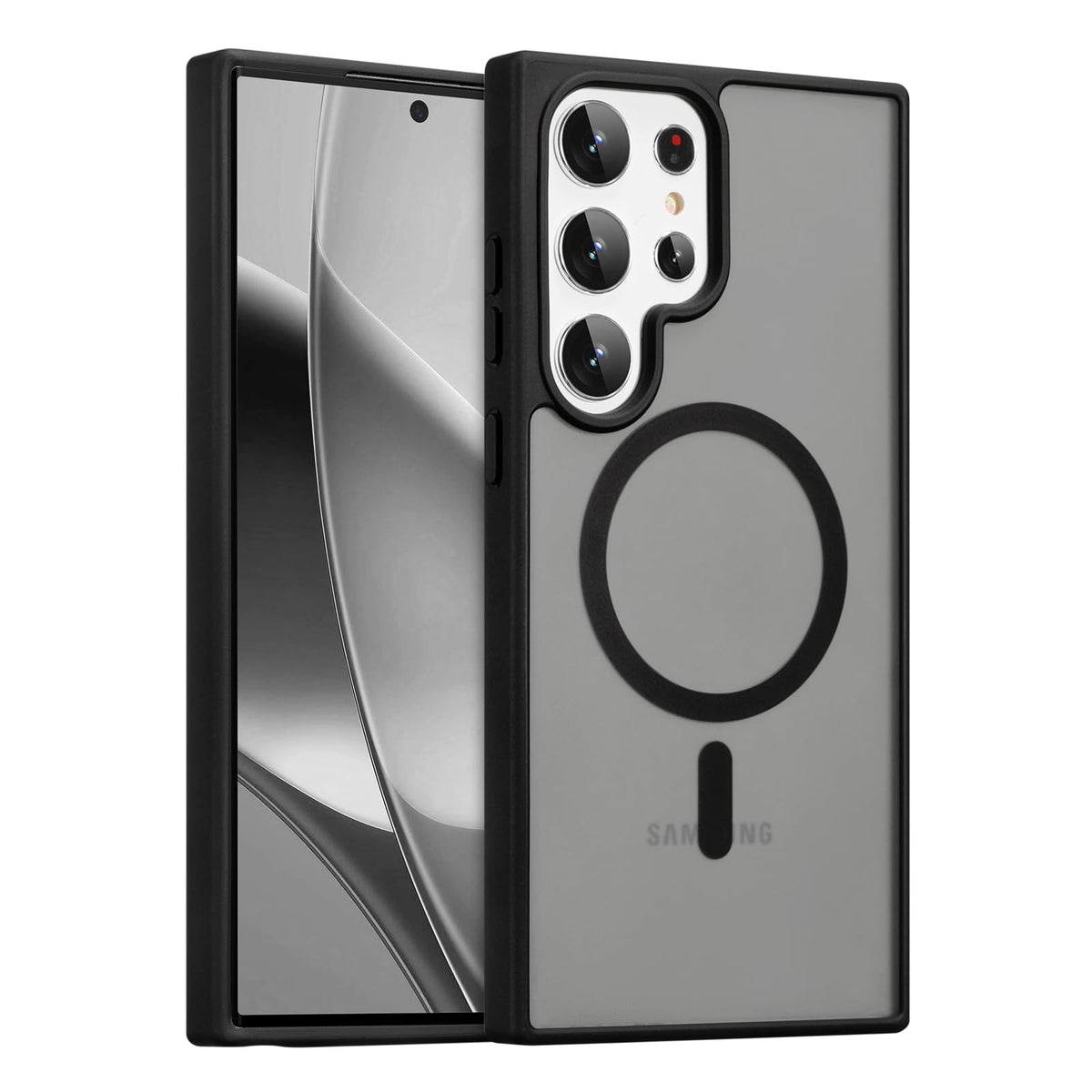 Shockproof phone case for Samsung Galaxy S24/S25, compatible with Magsafe