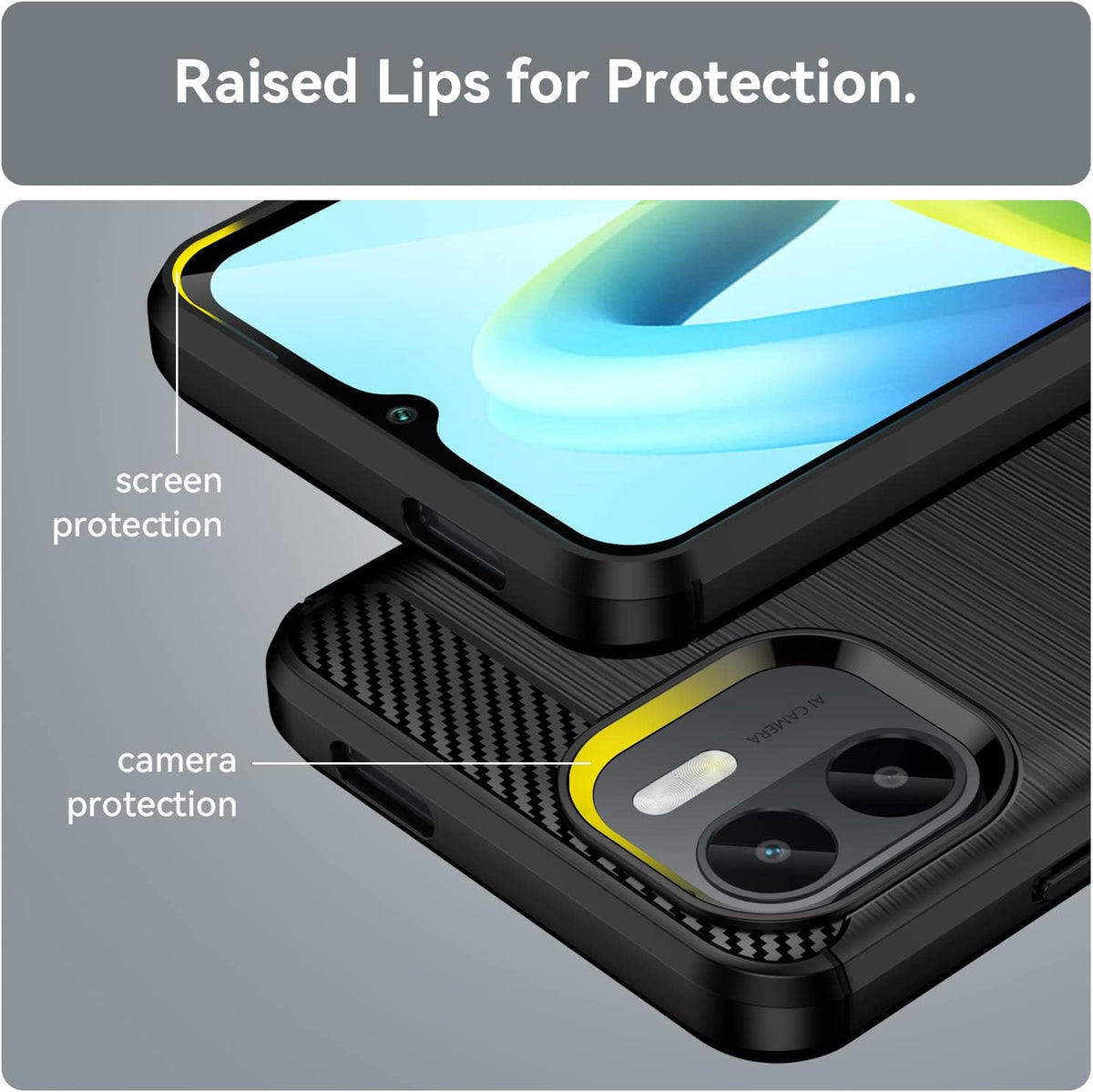 Shockproof TPU phone case for Xiaomi Redmi A1/A2