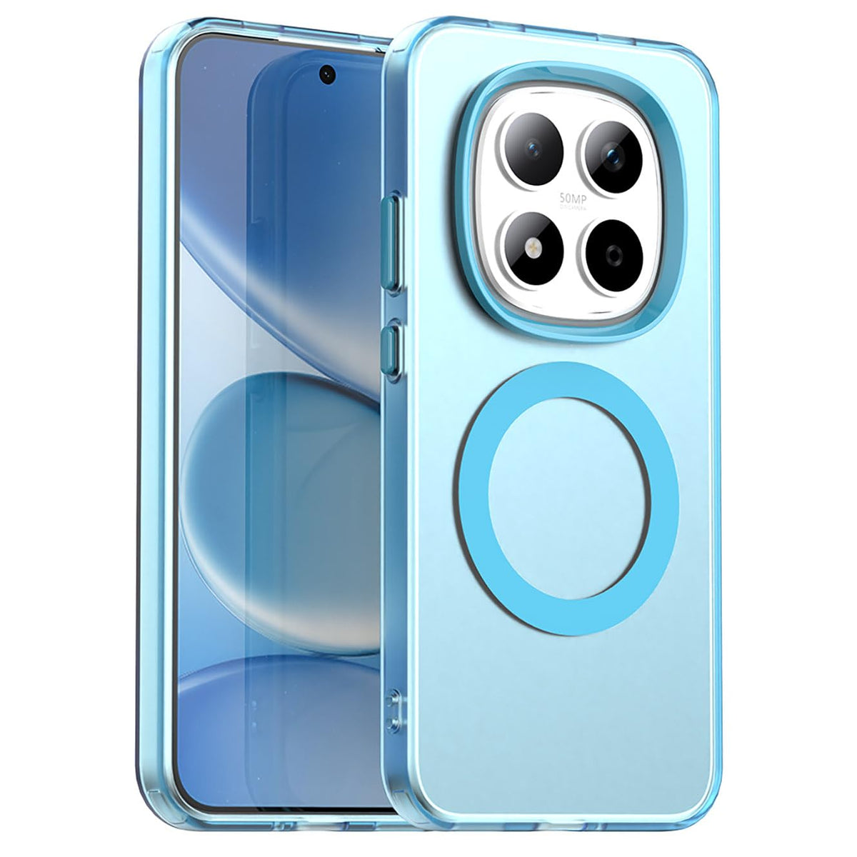 MagSafe frosted TPU phone case for Redmi Note 14 Pro 5G