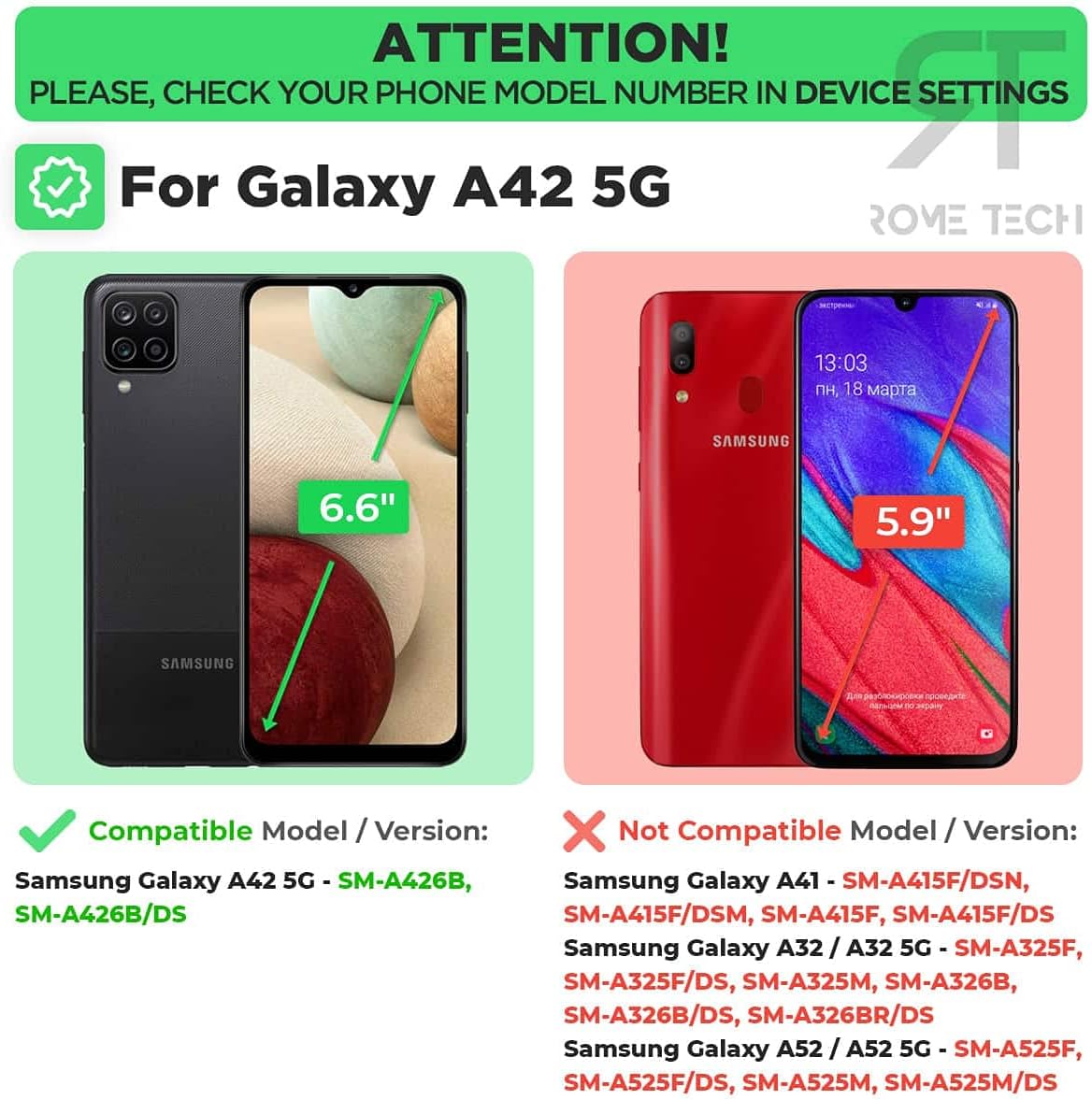 Anti-slip phone case for Samsung Galaxy A42 5G design
