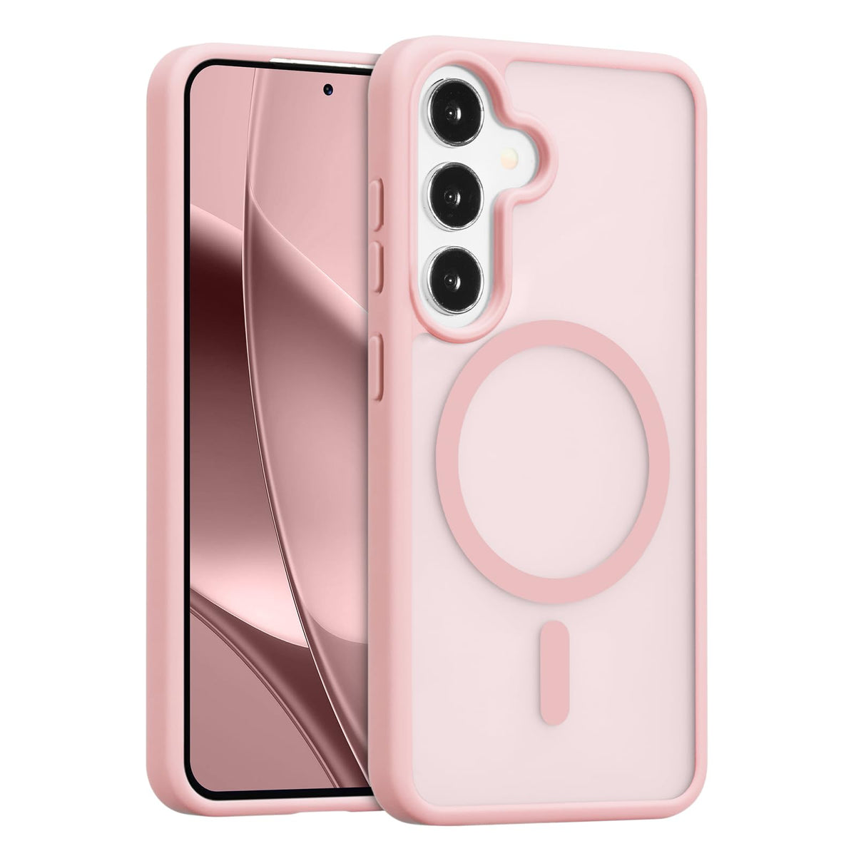 Shockproof phone case for Samsung Galaxy S24/S25, compatible with Magsafe