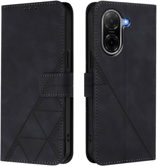 Faux PU leather business flip phone case for Xiaomi Redmi A5 4G