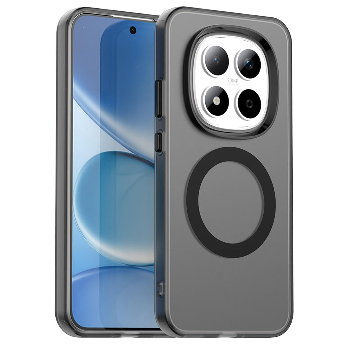 MagSafe frosted TPU phone case for Redmi Note 14 Pro 5G