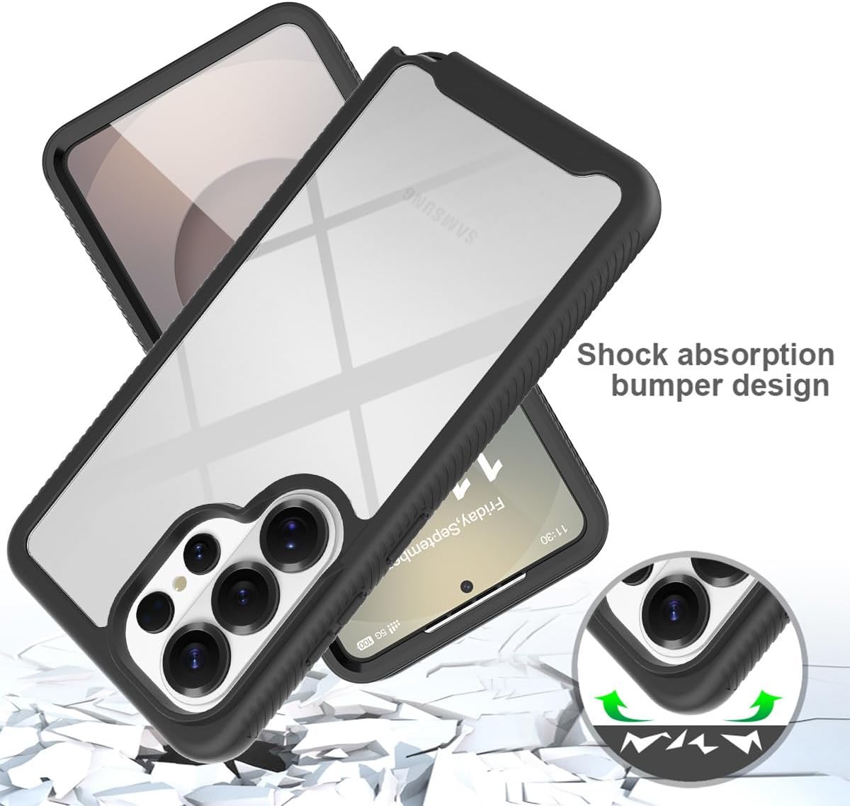 TPU shockproof strap with PET film for Samsung Galaxy S26 Ultra 5G