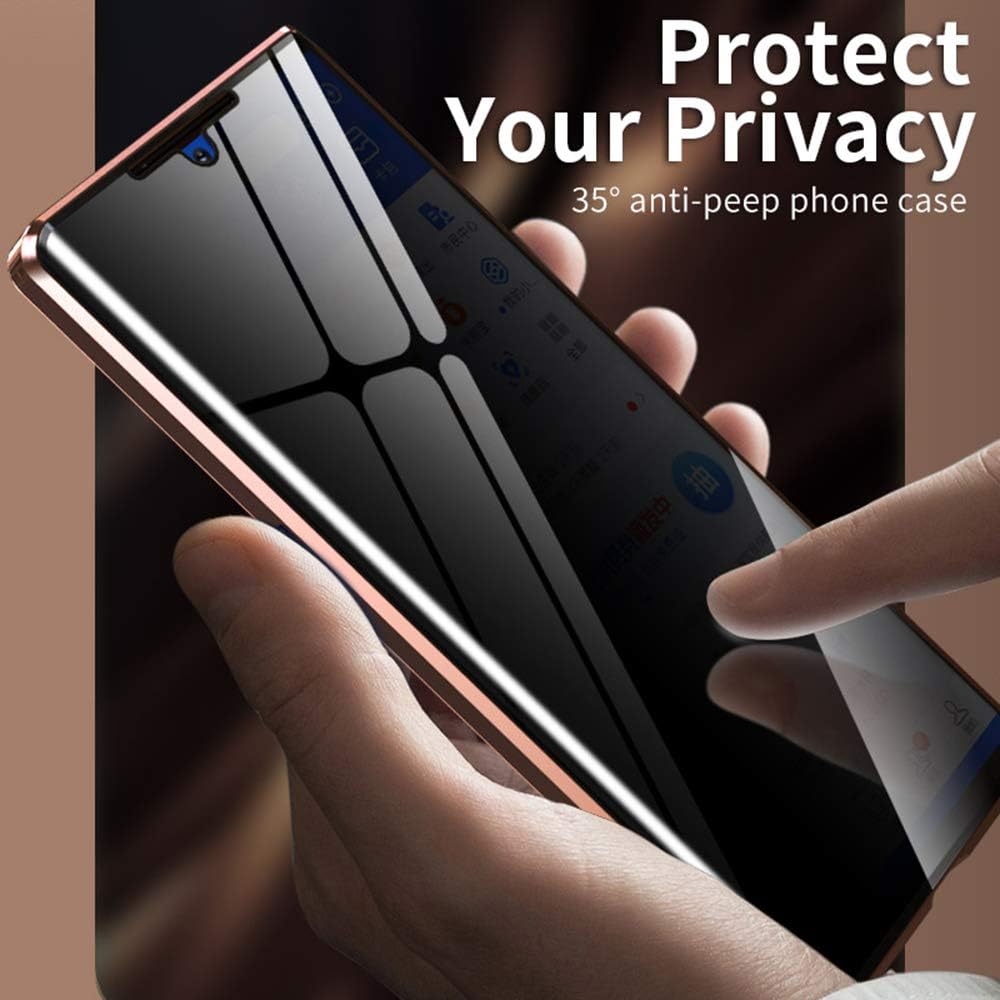 Shockproof and privacy-protecting phone case for Samsung Galaxy S22 Ultra