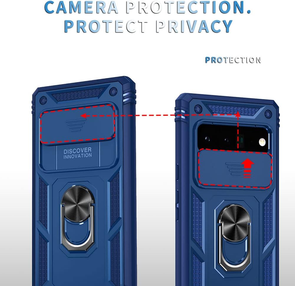 Shockproof Military Grade Stand Phone Case for Google Pixel 6 Pro 